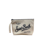 Pochette Aline L Nylon Bianco