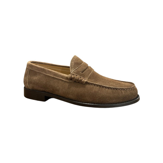 Mocassino in pelle scamosciata Tabacco SBG1015 TABACCO KEBO 