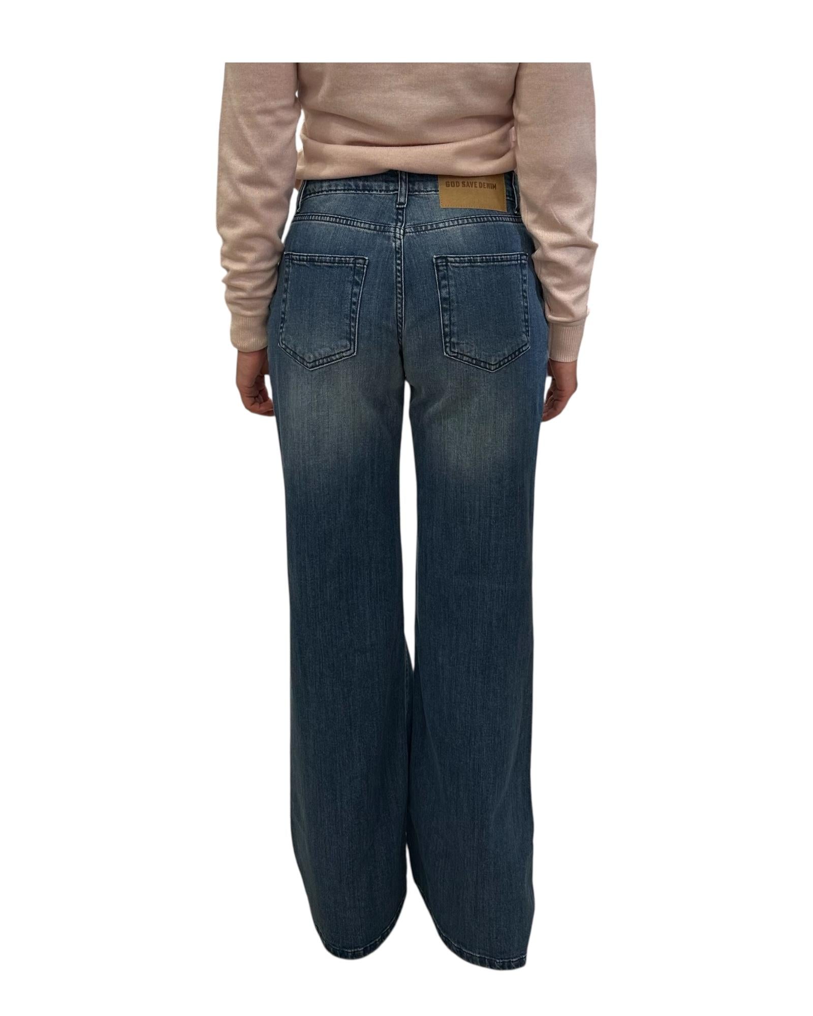 Jeans a palazzo Dalia Denim DALIA 2 DENIM God save denim 