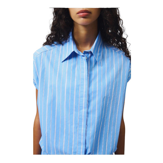 Camicia Tide in popeline a righe RND90275CQ450124 C0344 ROY ROGER'S 