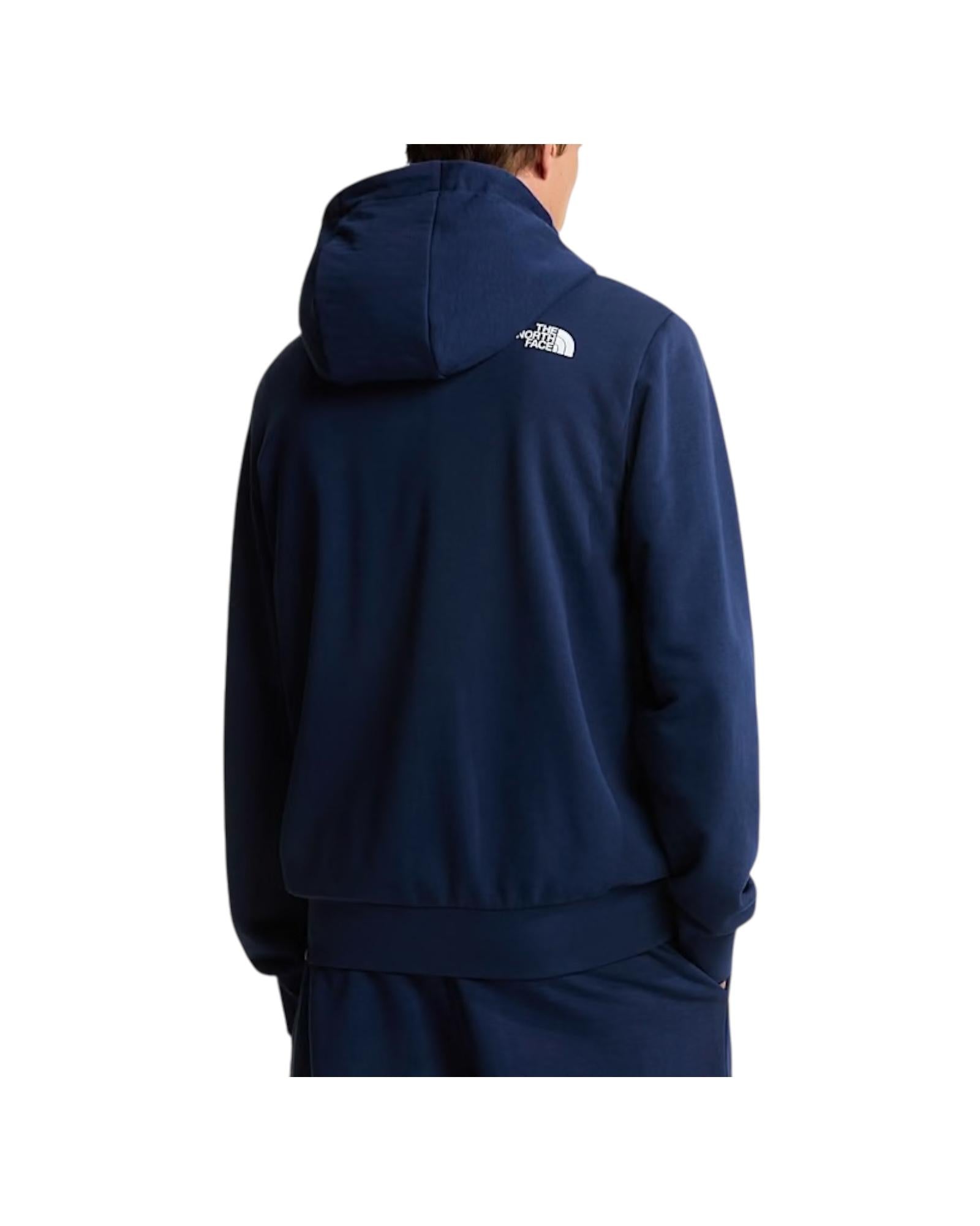 Felpa con cappuccio Simple Dome Navy M SD LIGHT REG NAVY THE NORTH FACE 