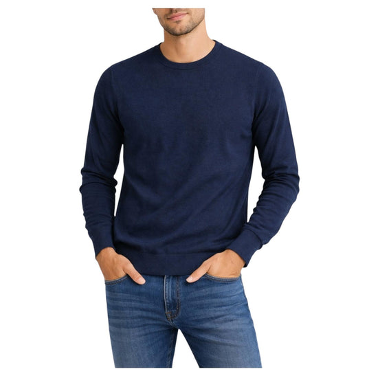 Maglia in cotone Blu MAGLIA GIROCOLLO BLU RE.VI.VAL 