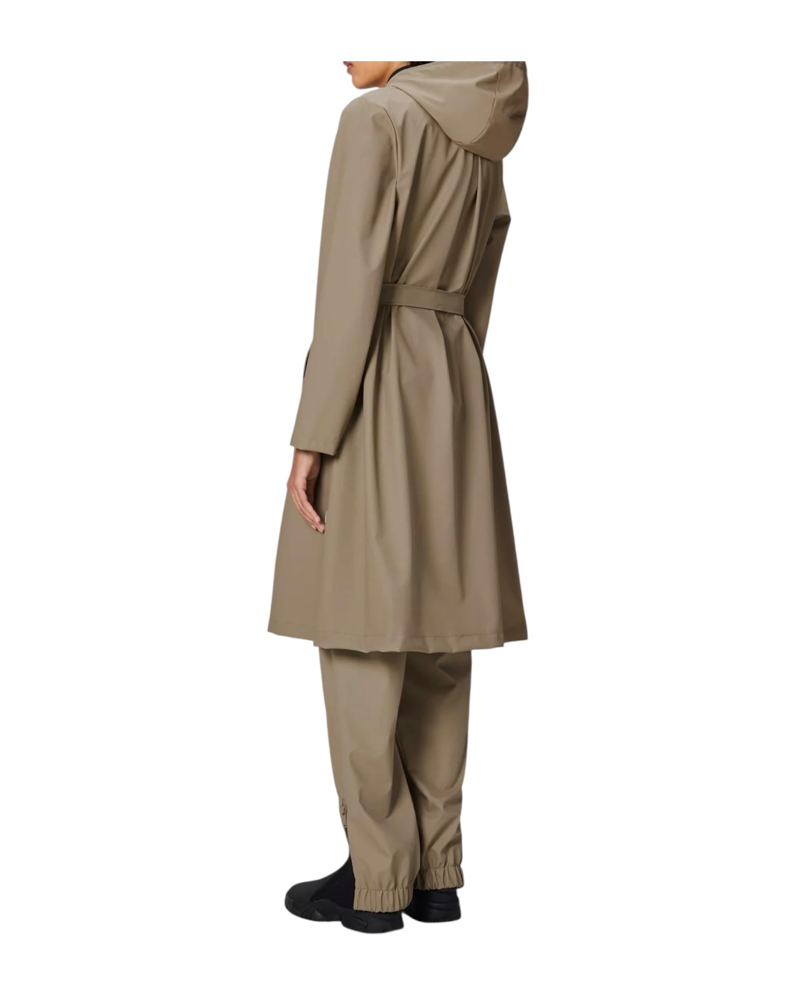Giacca impermeabile Donna Beige RA12040 BEI RAINS 