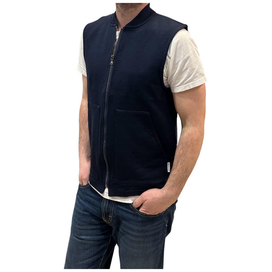 Gilet in cotone Blu DURANGO BLU MENTORE 