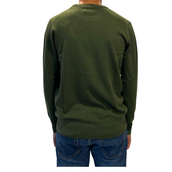 Maglione a girocollo con ricamo Ce la farò... anche sta vodka HER0024 03495I MC2 SAINT BARTH 