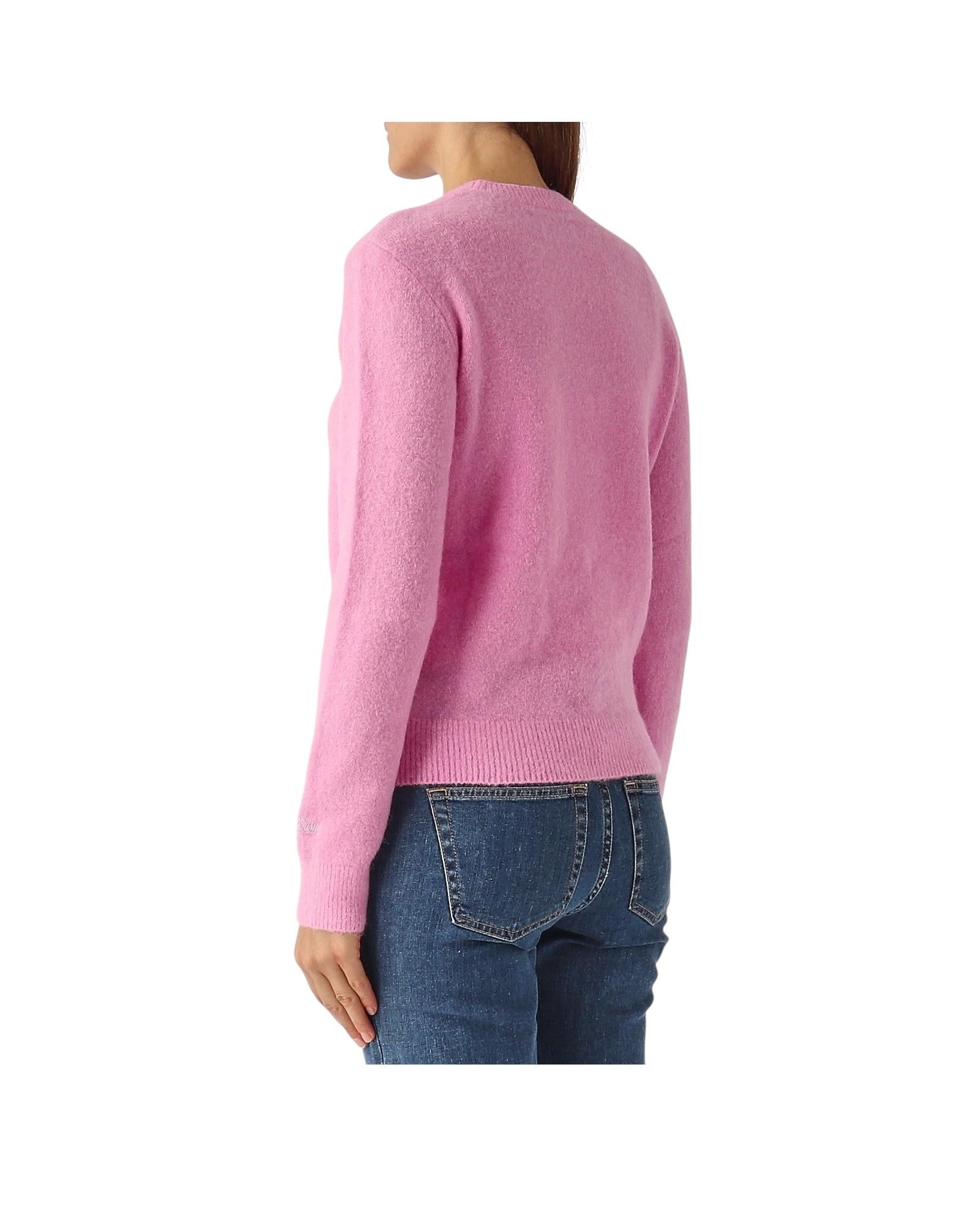 Maglione da donna Rosa con ricamo Best mum QUE0033 02482I MC2 SAINT BARTH 