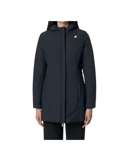 Giacca donna reversibile Black-Blue depth K6128UW A3C K-WAY 