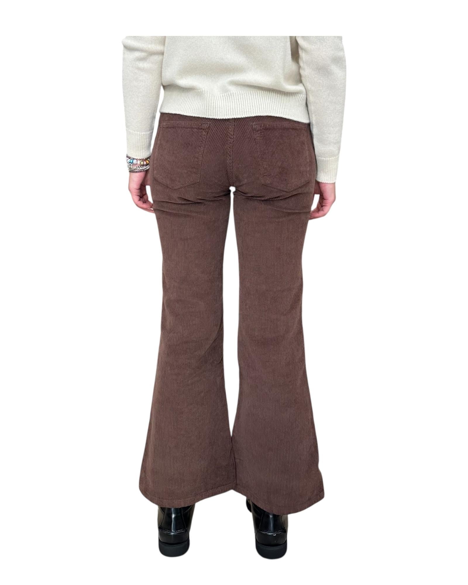 Pantalone Bellona in velluto Cannella BELLONA 5 CANNELLA God save denim 