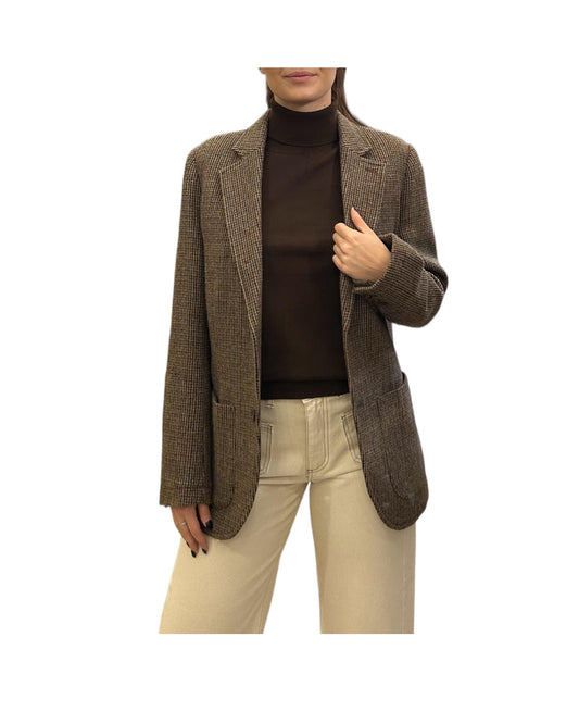 Dolcevita in lana merino Testa di moro MAGLIE COLLO ALTO TESTA DI MORO AlEXANDRE STONE 