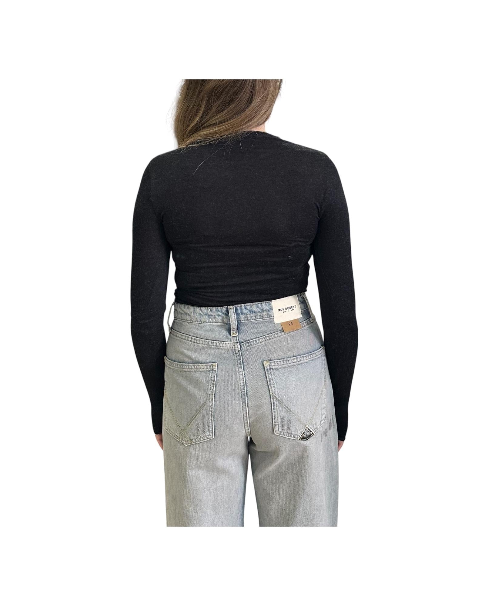 Maglia manica lunga Nero AVA 16 CHS 