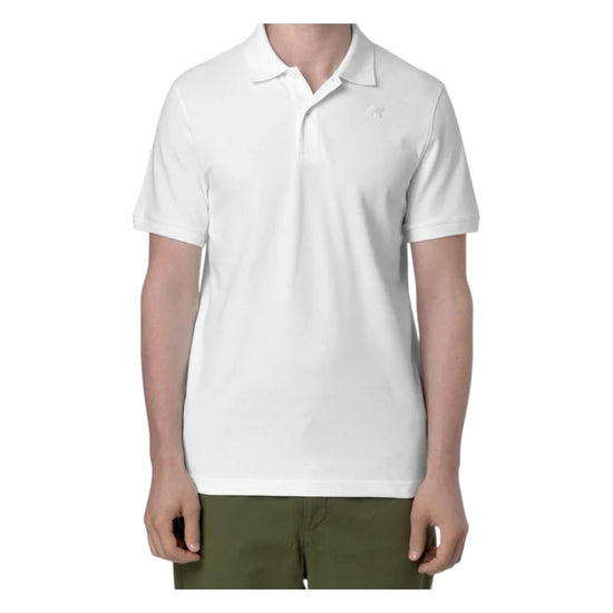 Polo piquet White K5127BW 001 K-WAY 