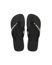 Havaianas Brasil Logo Black