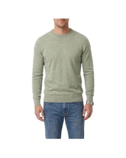 Maglia in cotone e lino Verde