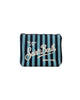 Pochette Aline in spugna con motivo a righe