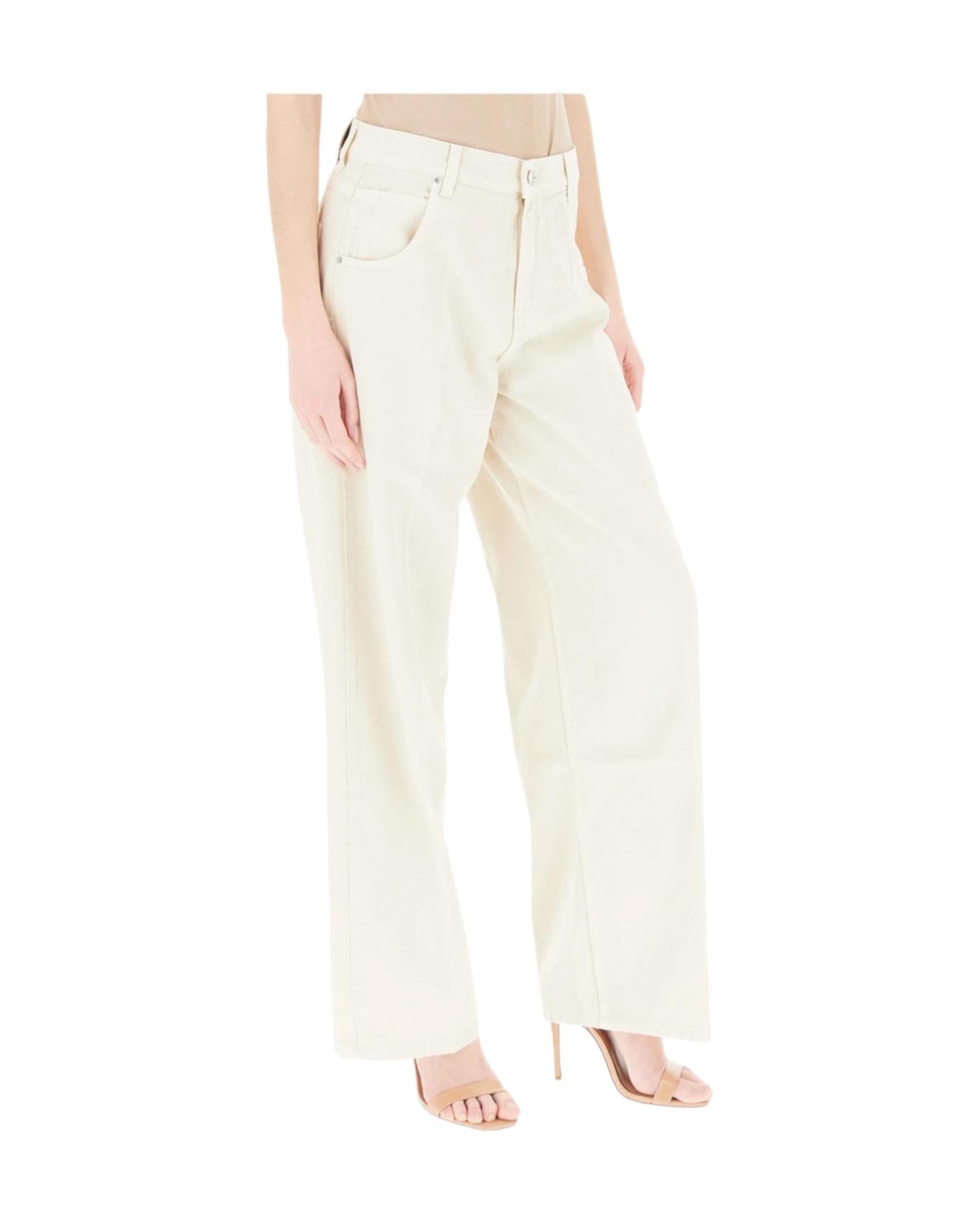 Jeans Mia Baggy Vaniglia DAB5148 VANIGLIA VICOLO