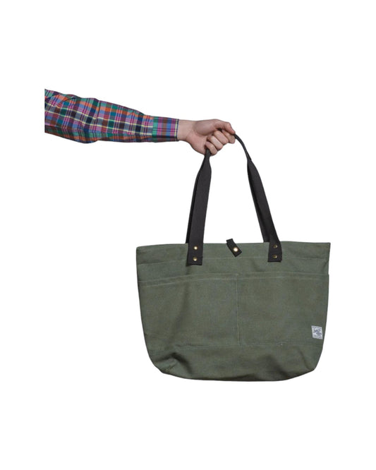 Borsa Joe in canvas Military green JOE CRDC03 IMPURE 