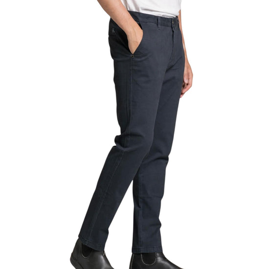 Pantalone in twill stretch Navy BRYAN TWSC01 IMPURE 