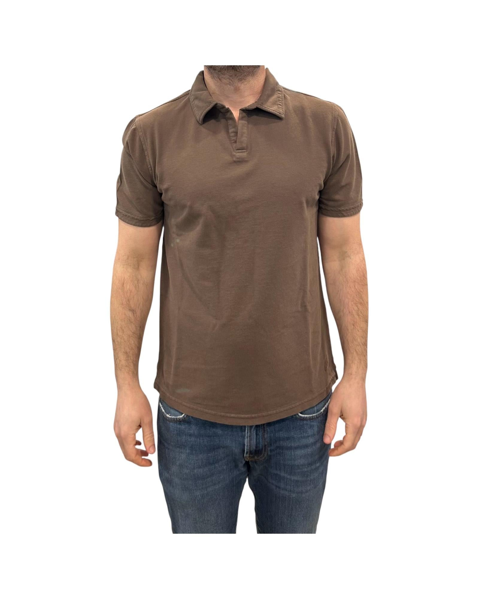 Polo Uomo Rockland Piquet Brown 2005 BROWN BL'KER 