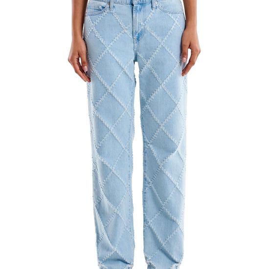Jeans Alex fantasia rombi DD5023 DENIM CHIARO VICOLO 