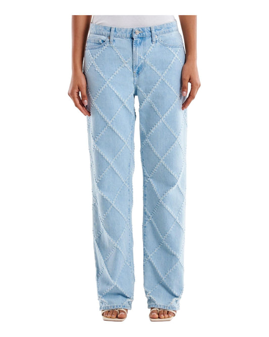 Jeans Alex fantasia rombi DD5023 DENIM CHIARO VICOLO 