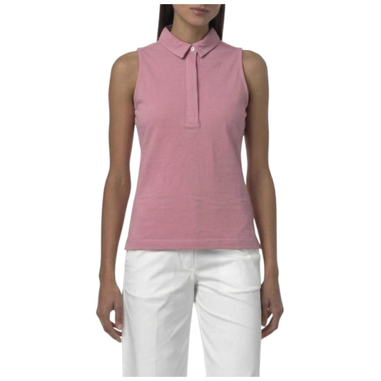 Polo Adour piquet Violet K1127HW H41 K-WAY 