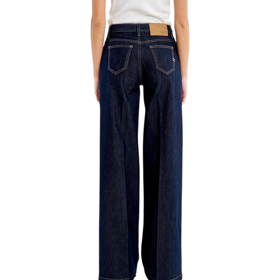 Jeans Elena Wide leg Rinse DAB5162 DENIM RINSE VICOLO 