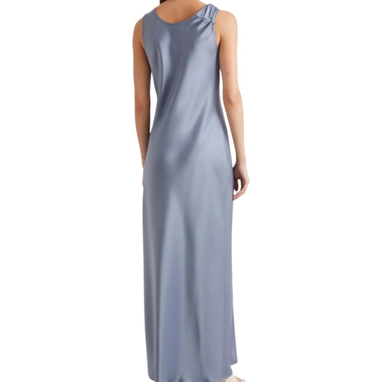 Abito con spalline in satin Carta da zucchero OVALE 001 MARELLA 