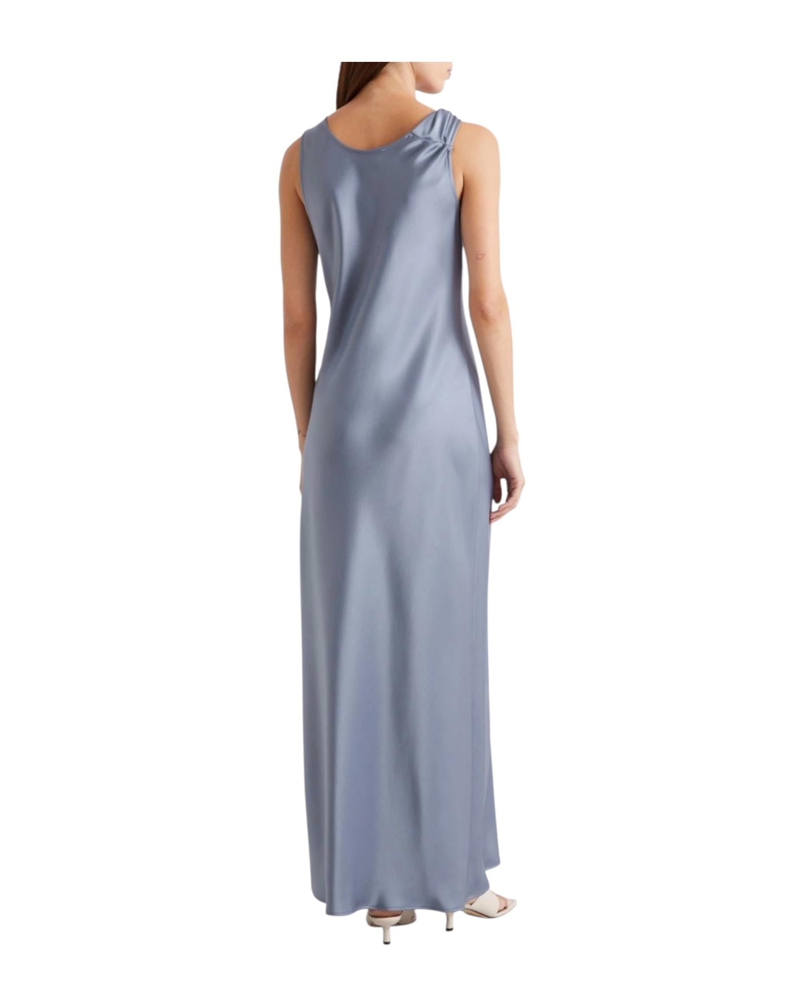 Abito con spalline in satin Carta da zucchero OVALE 001 MARELLA 