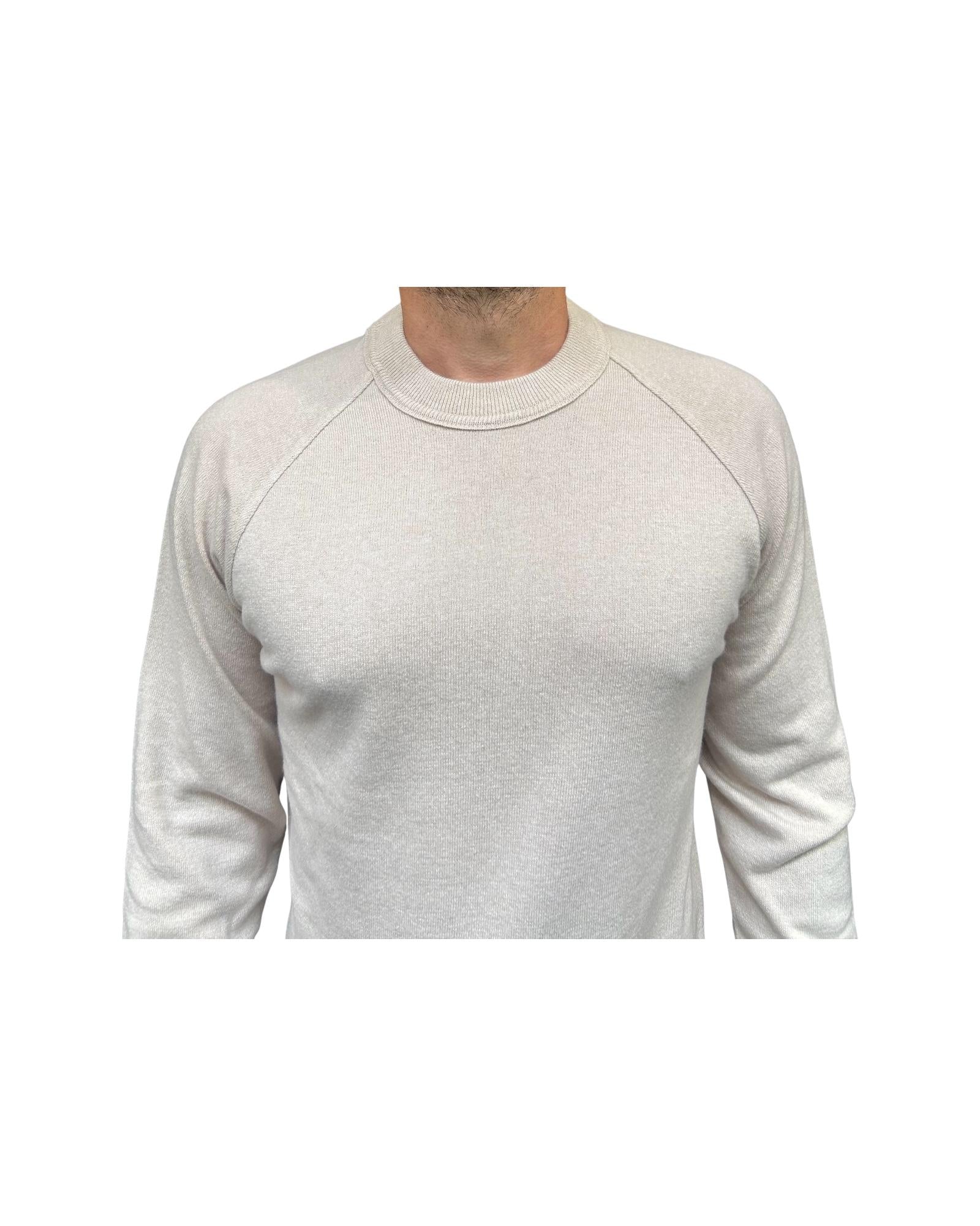 Maglione taglio felpa Sand W9009 SAND BL'KER 