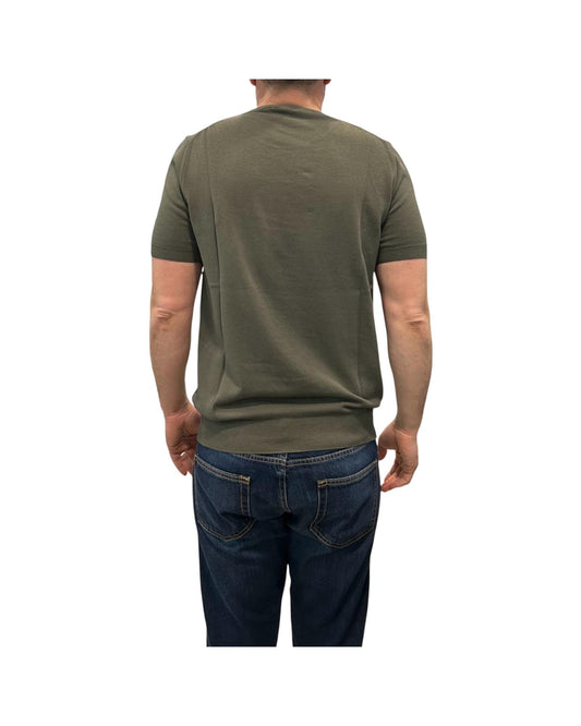 Maglia in cotone Crepe Militare 12104 191 RETOIS 