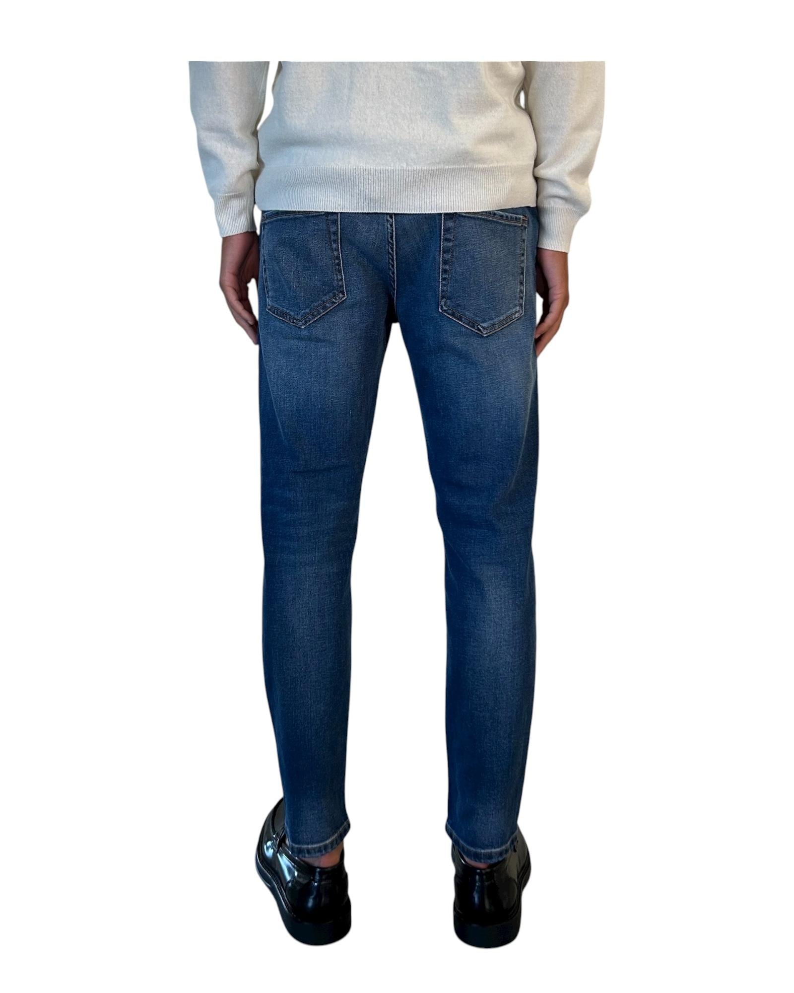 Jeans Rocco C009 Blu denim ROCCO D40 C009 752 CAMOUFLAGE 