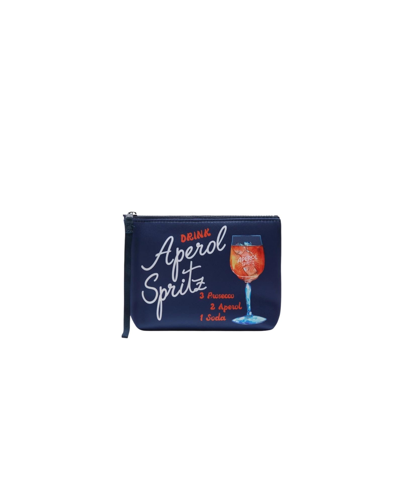 Pochette Aline in scuba con stampa ricetta spritz ALIN001 08180L MC2 SAINT BARTH 