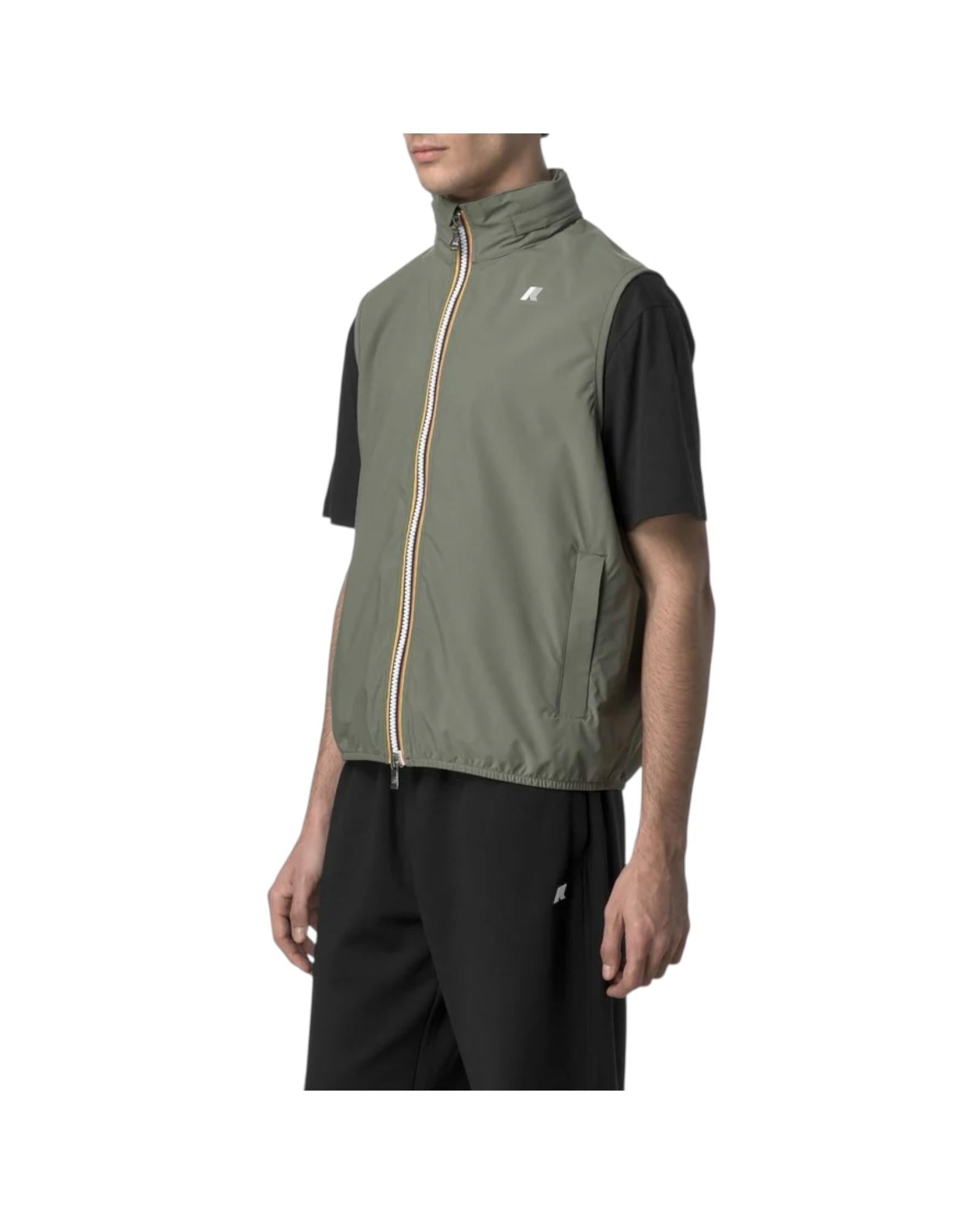Gilet impermeabile Green lichen K5127SW V15 K-WAY 