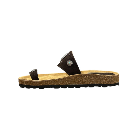 Sandalo Brahma Suede Testa di moro BRAHMA SUEDE TESTA DI MORO TAJI 