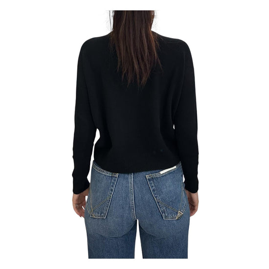 Maglione collo alto in cashmere Nero 85882 121 RETOIS 