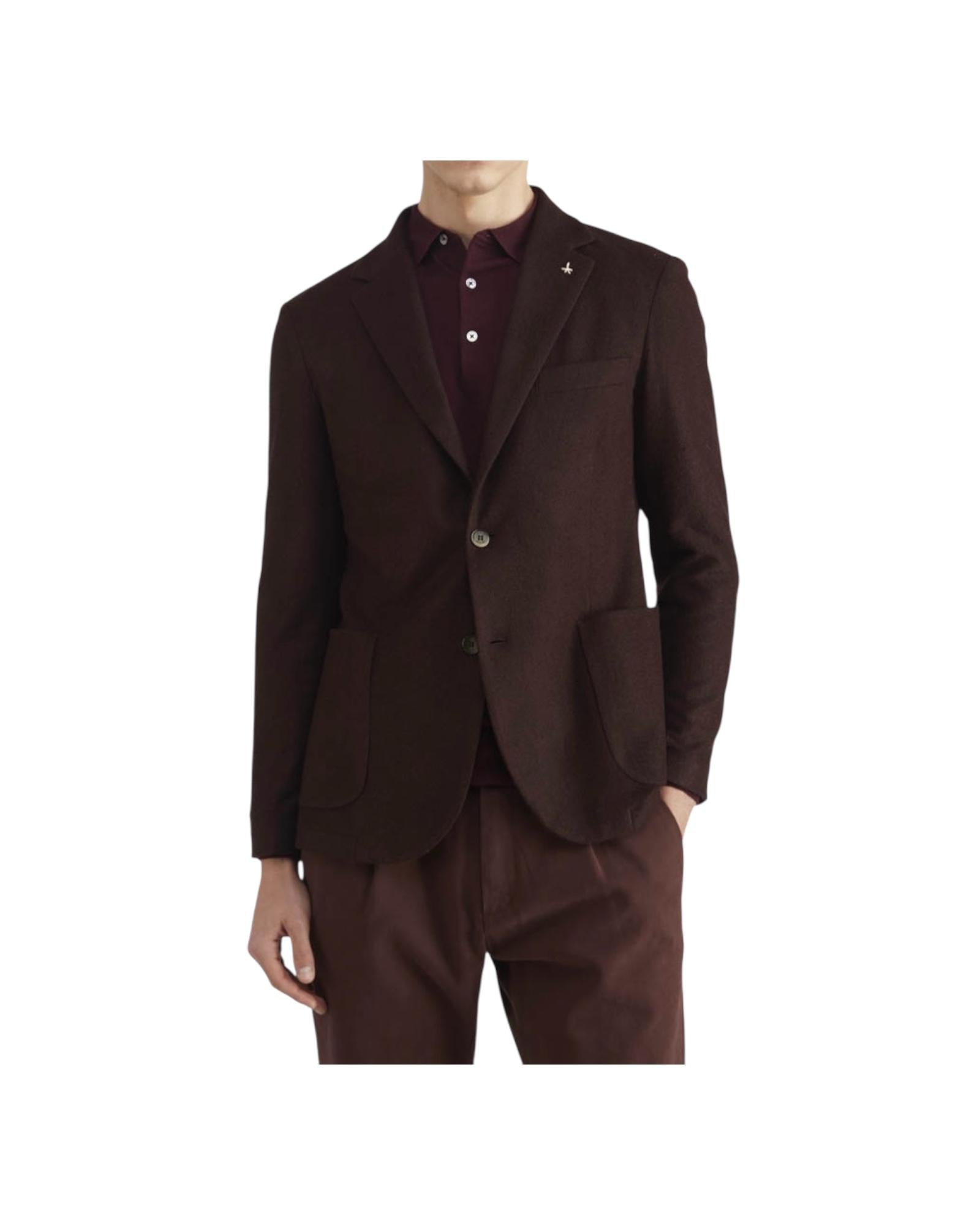 Blazer ALAN a due bottoni Testa di moro A312ALAN60L100 299 AT.P.CO 