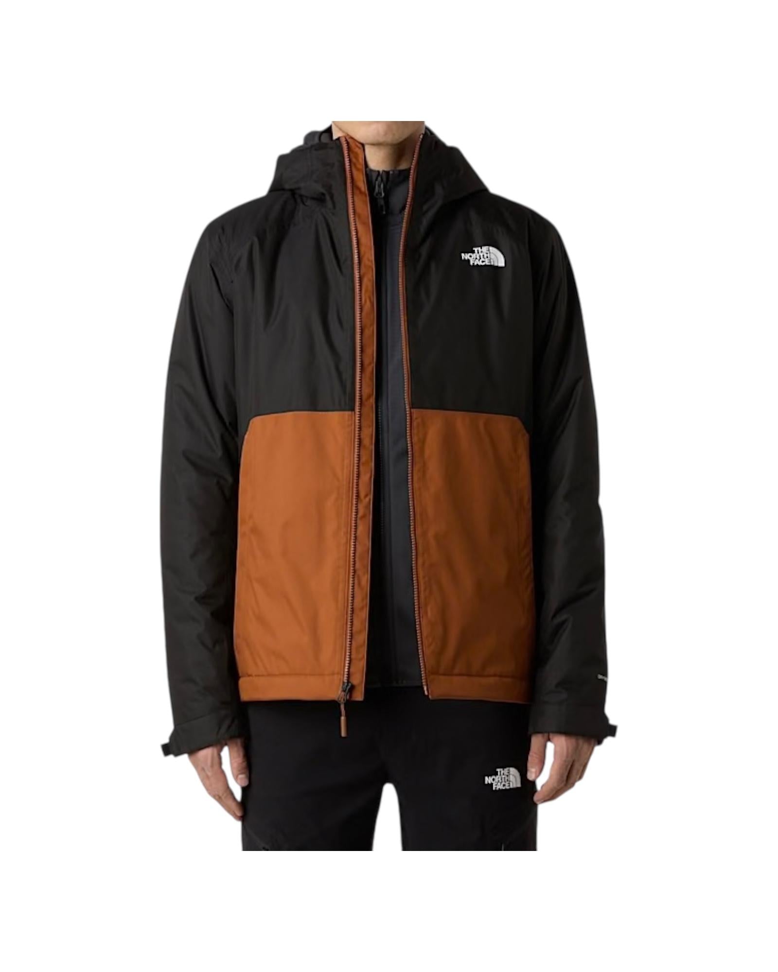 Giacca imbottita Millerton da uomo Burnt umber NF0A3YFI BURNT UMBER THE NORTH FACE 