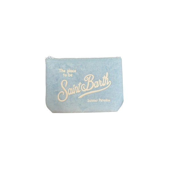 Pochette Aline Sponge Celeste ALI0003 03028L MC2 SAINT BARTH 