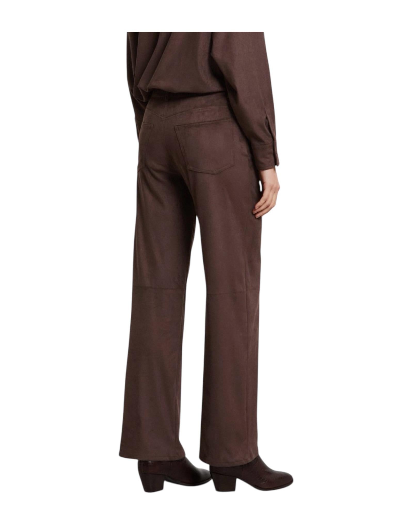 Pantalone dritto Brown FNT DP9861 BROWN OTTOD'AME