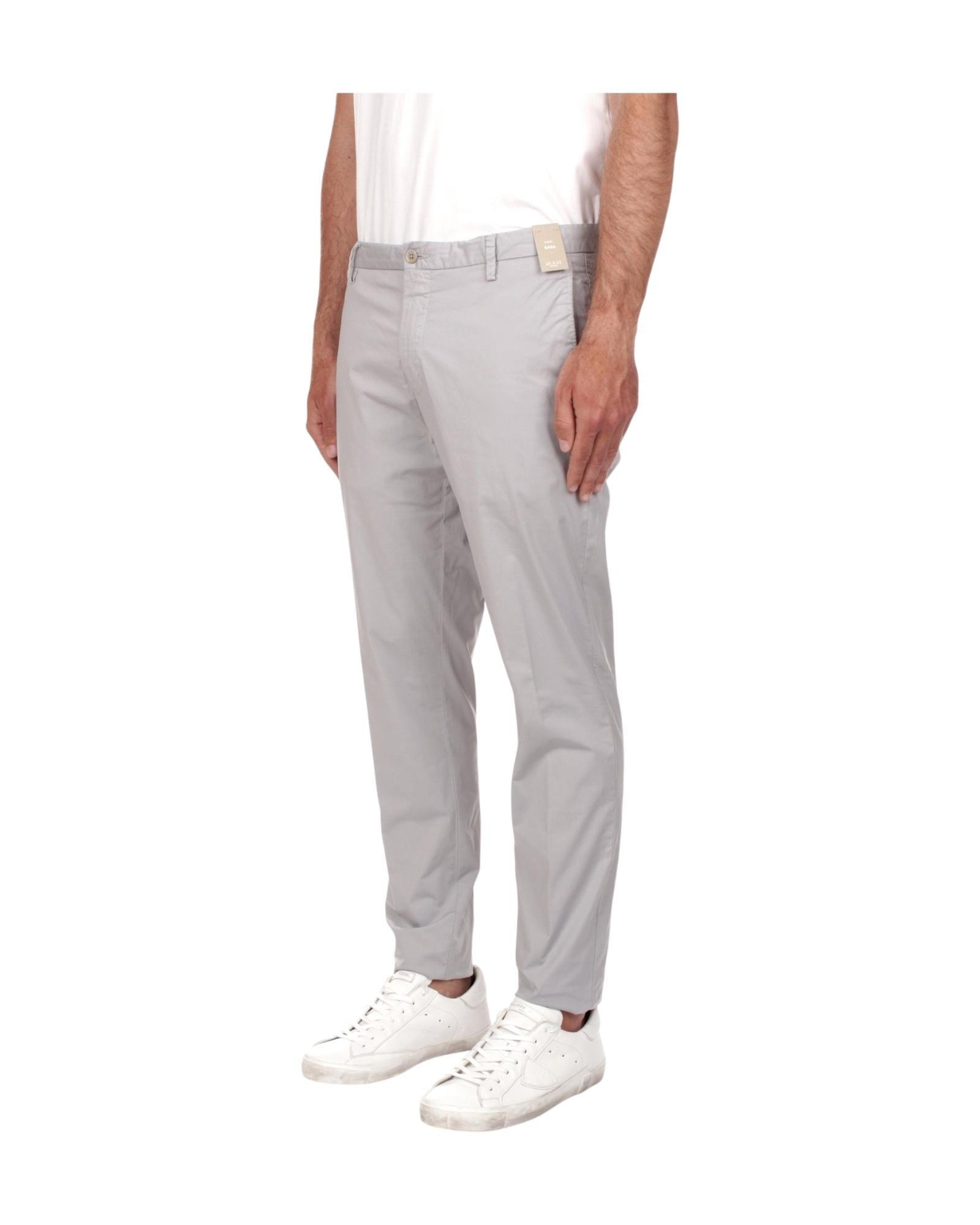 Pantalone SASA chino slim fit,grigio chiaro. A301SASA45TC506/TB 910 AT.P.CO 