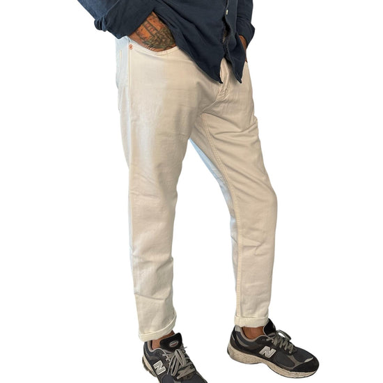 Jeans Danny regular cropped Panna DANNY RIGID BULL BULL PANNA UNIFORM 