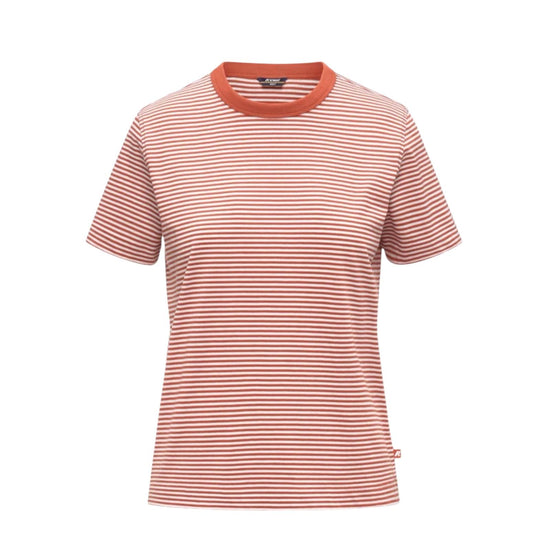 T-shirt girocollo a righe White Orange browinsh K6127RW C07 K-WAY 