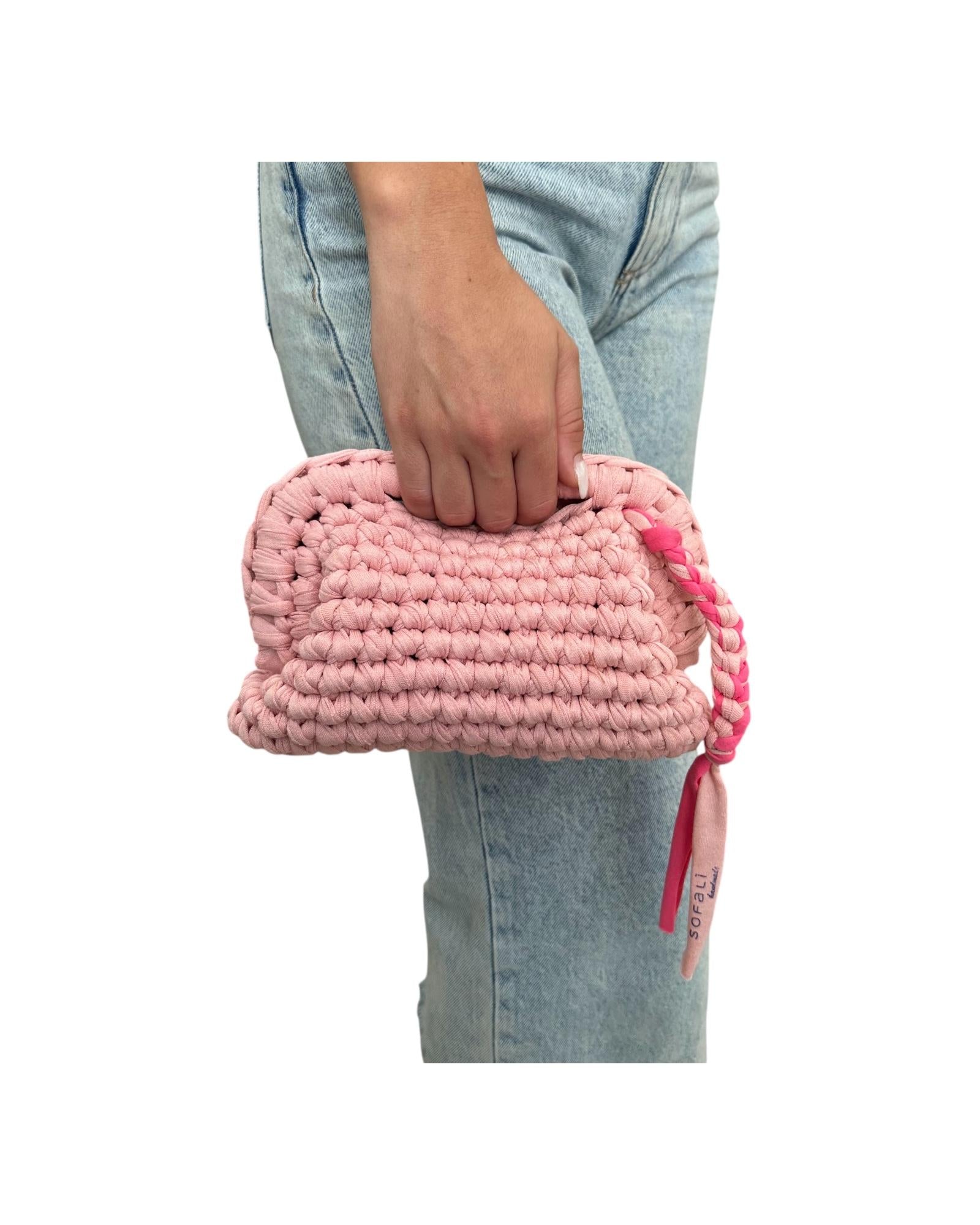 Clutch Bag Sofalina media Rosa SOFALINA ROSA SOFALI'