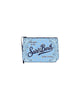 Pochette Aline con stampa bandana celeste