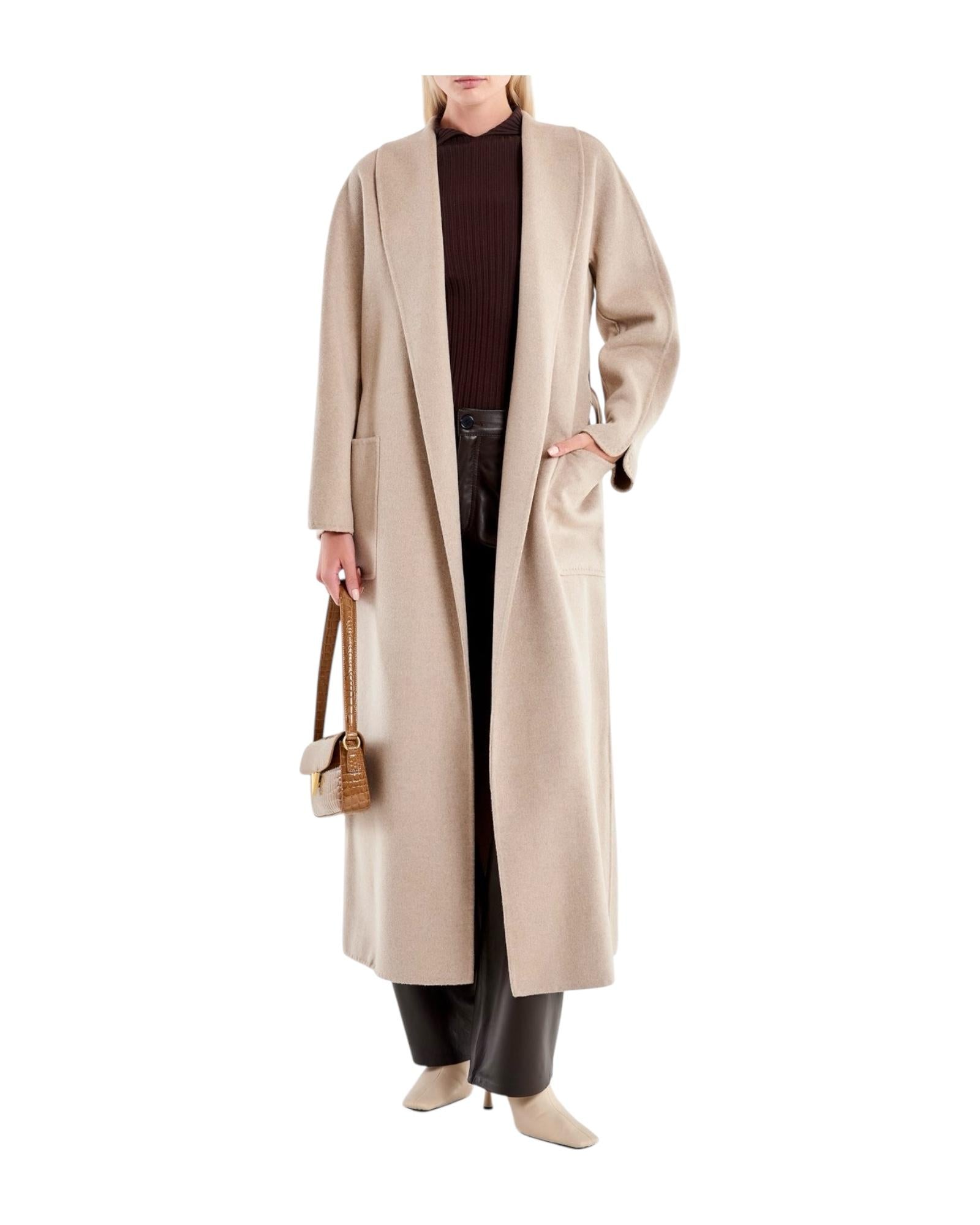 Cappotto misto lana Tortora Melange TF0004 TORTORA MELANGE VICOLO