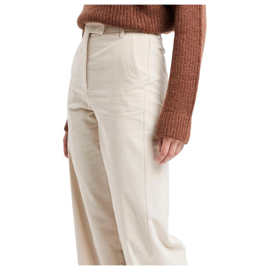 Pantalone in velluto Panna SUSINA 001 MARELLA 