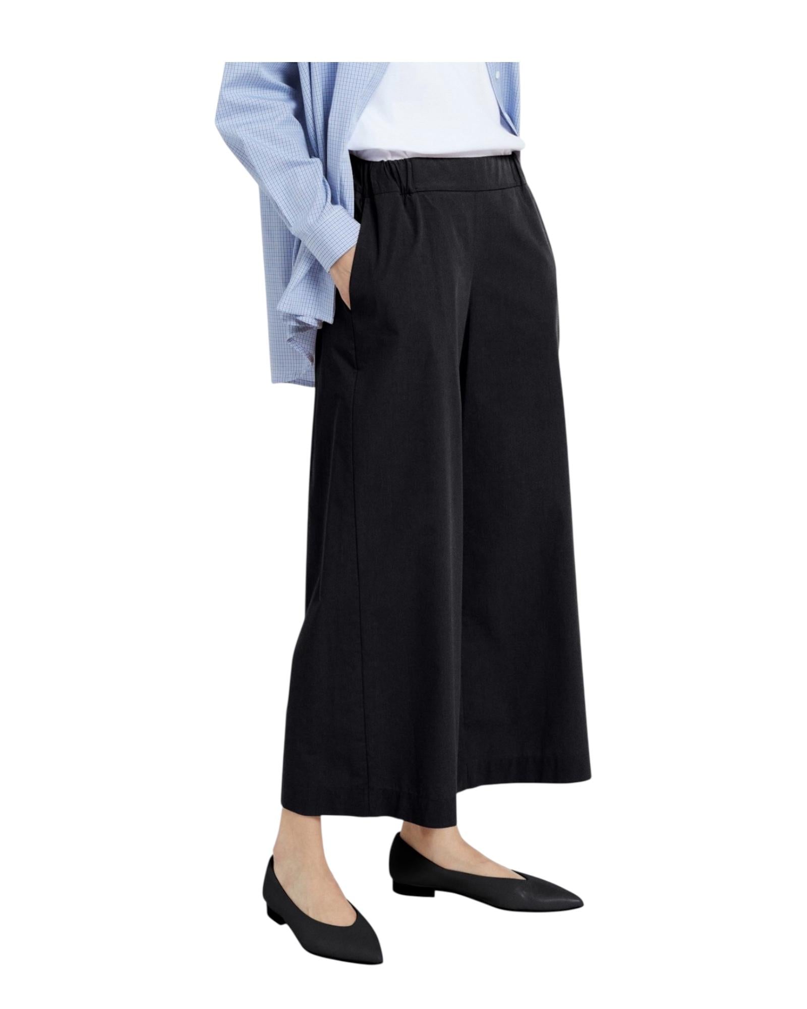 Pantalone Culotte Nero PCH DP9741 NERO OTTOD'AME 