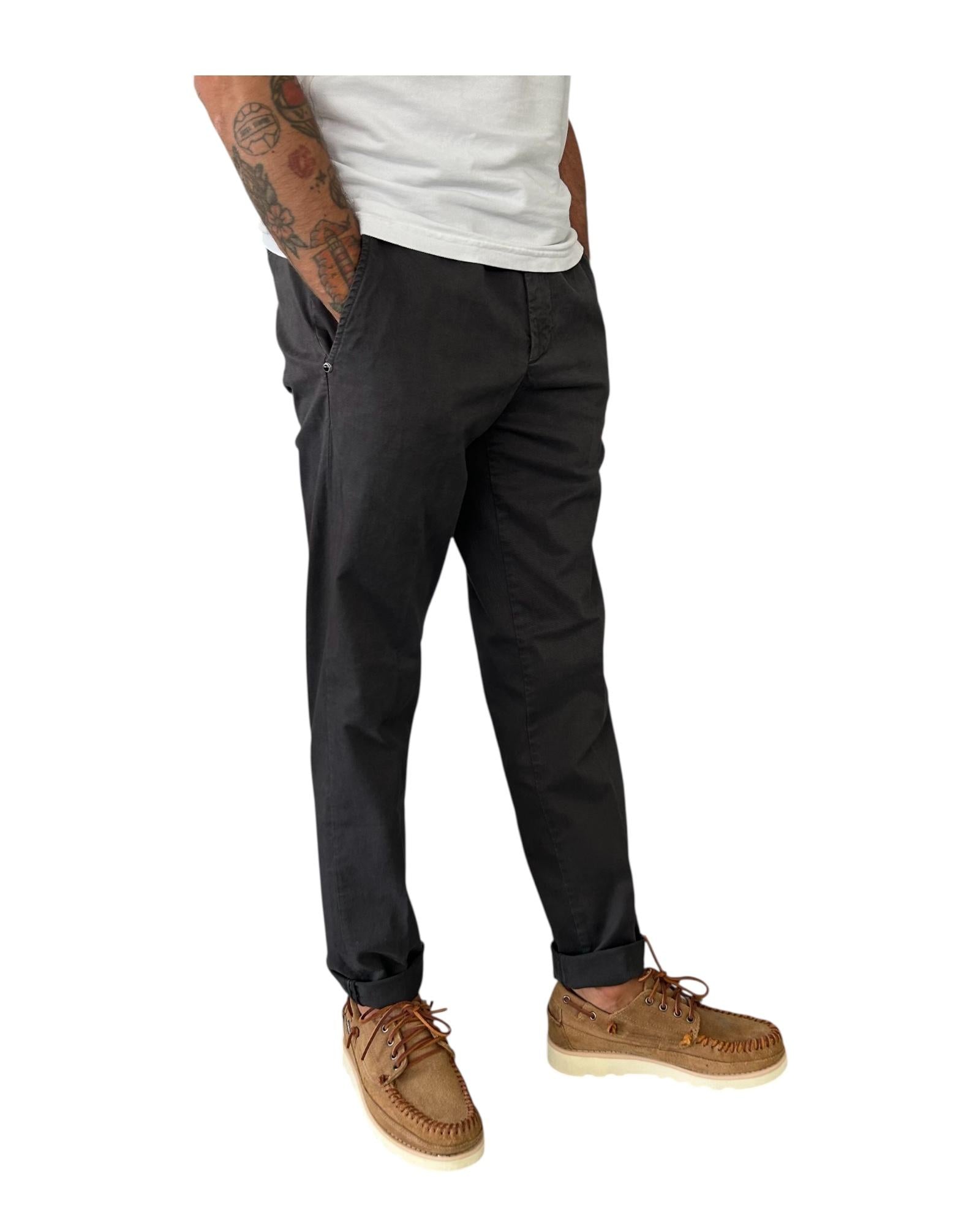 Pantalaccio in cotone Grigio 25WSU66273 34 WHITESAND 