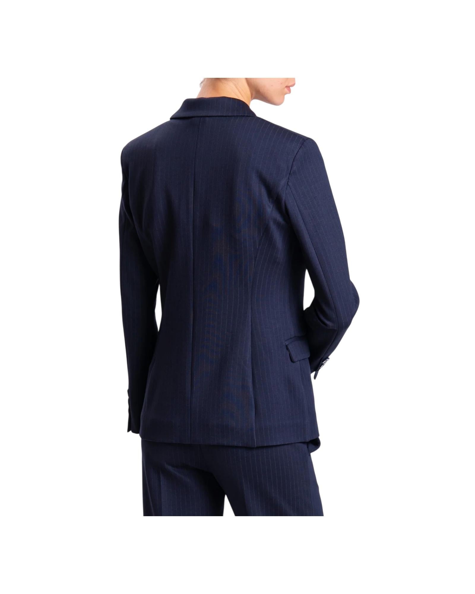 Blazer Gessato Blu TF0143 BLU VICOLO 