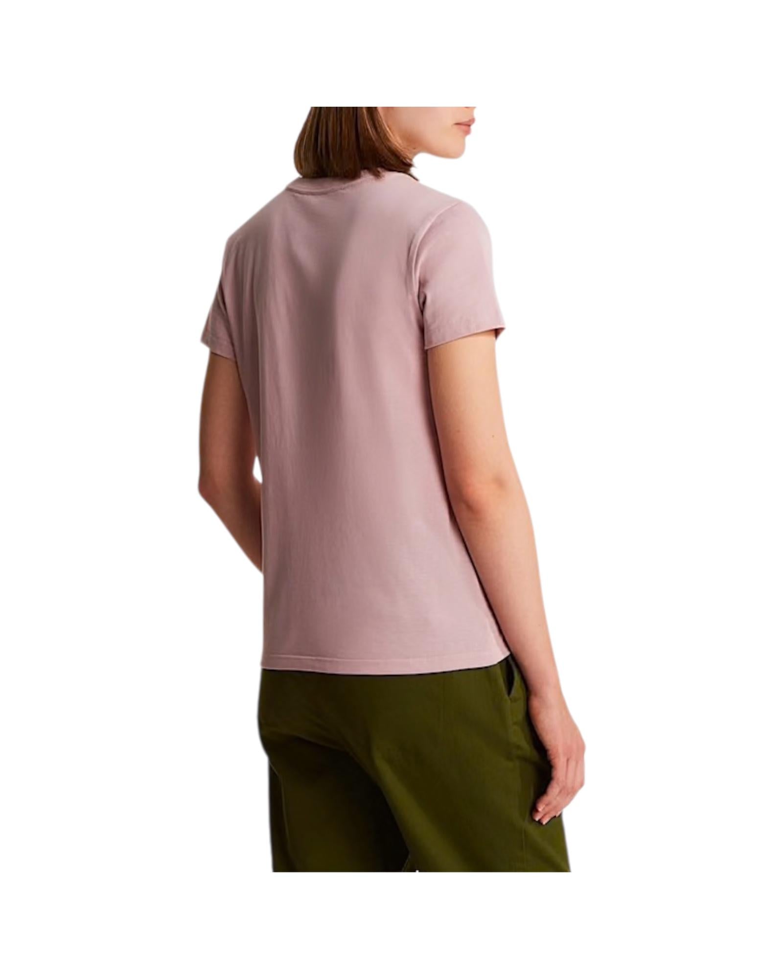 T-shirt evolution simple dome slim Metal pink W EVO SD SLIM METAL PINK THE NORTH FACE 